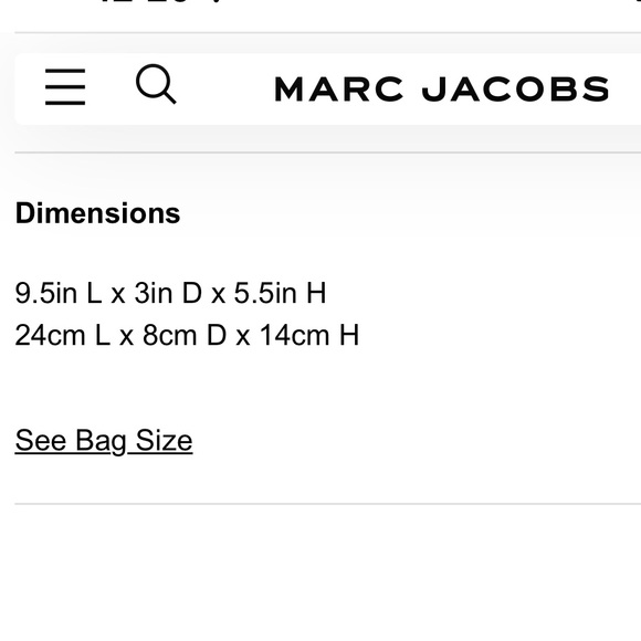 Authentic Marc Jacobs Brown Beauty Bag - Picture 7 of 12